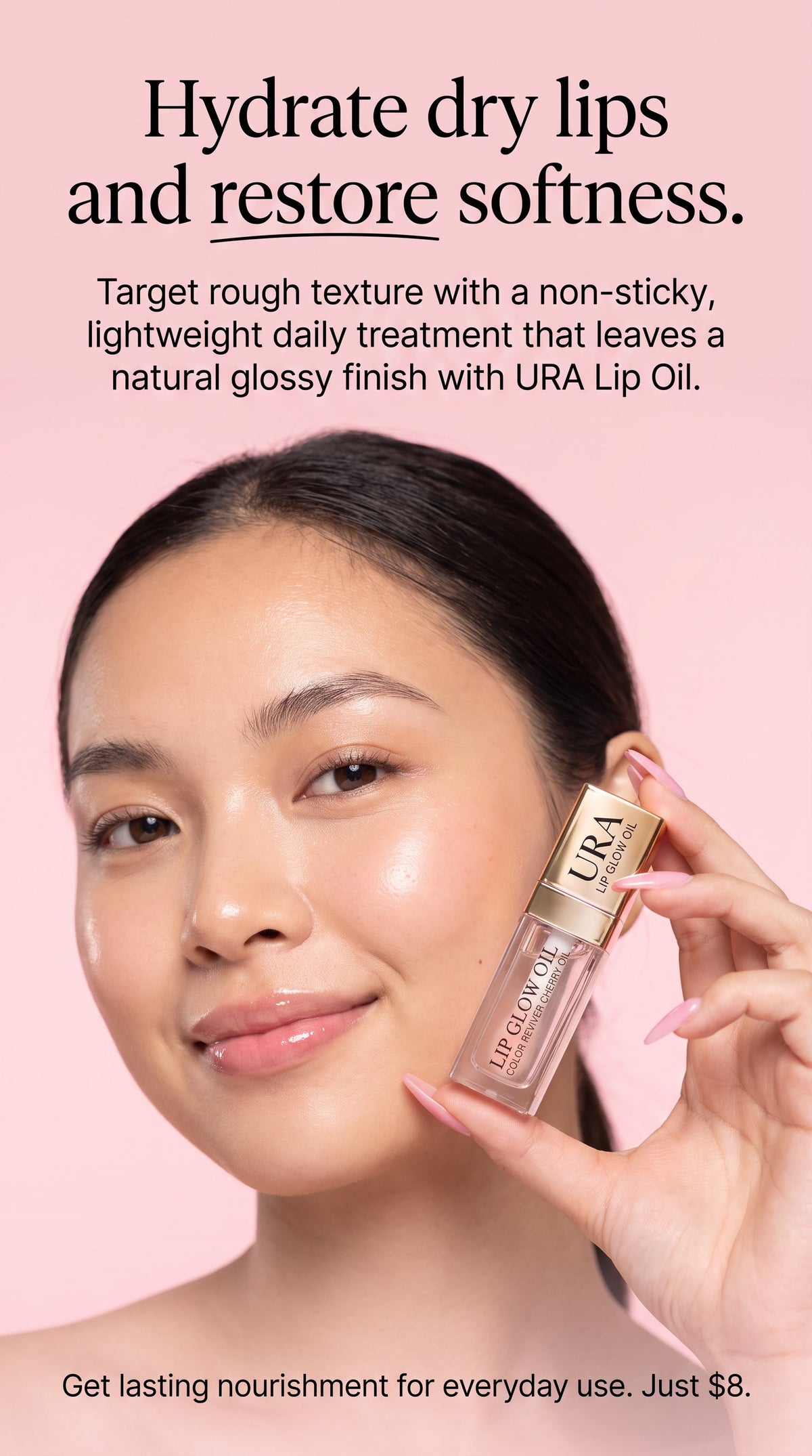 Lip Oil for Soft & Glossy Lips Hydrating Lip Care